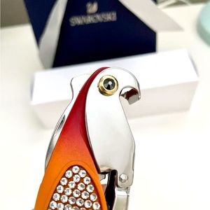 Swarovski Parrot Wine Screw/Bottle Opener